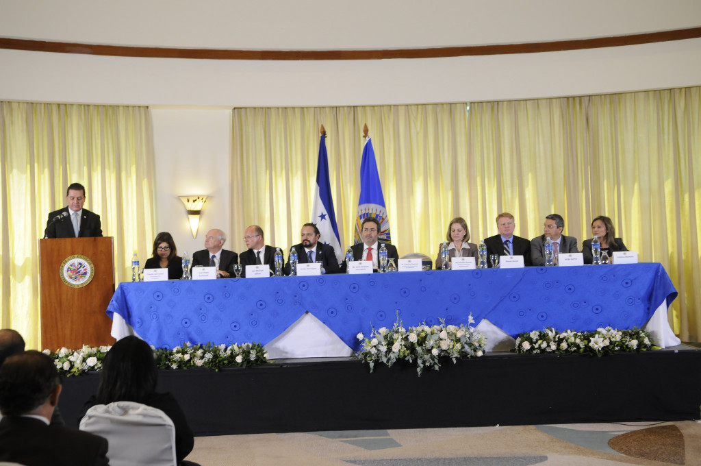 Presentación de la MACCIH en Tegucigalpa. (MACCIH - OEA). 