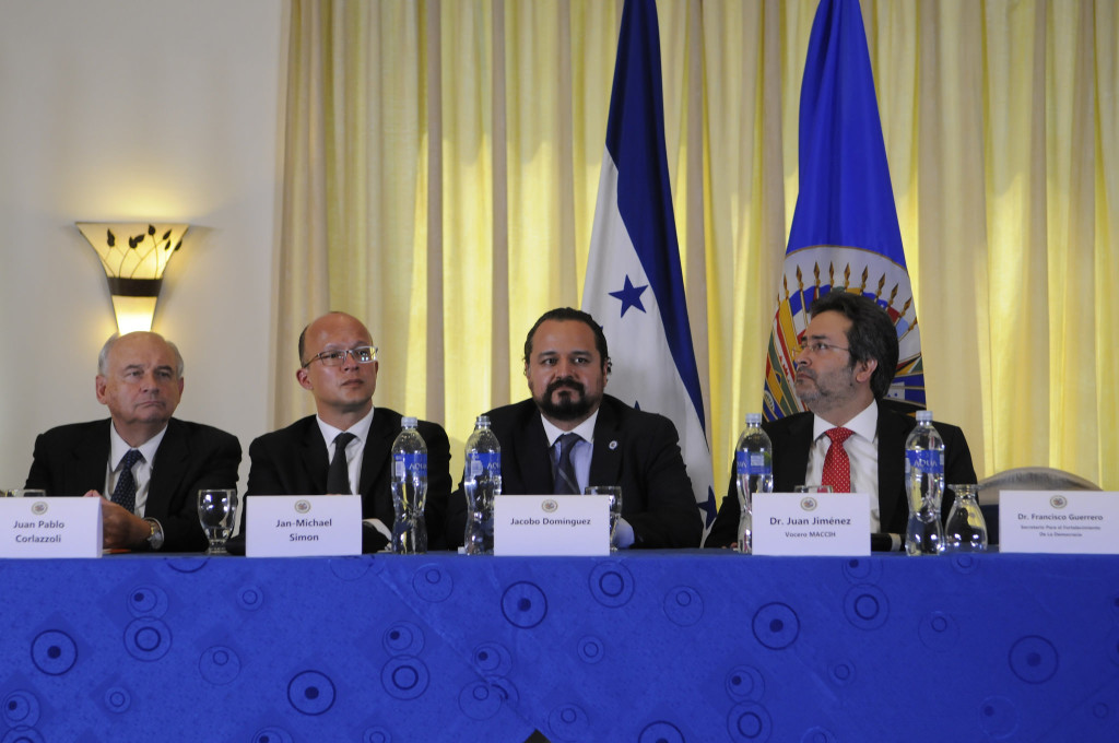 Presentación de la MACCIH en Tegucigalpa. (MACCIH - OEA)