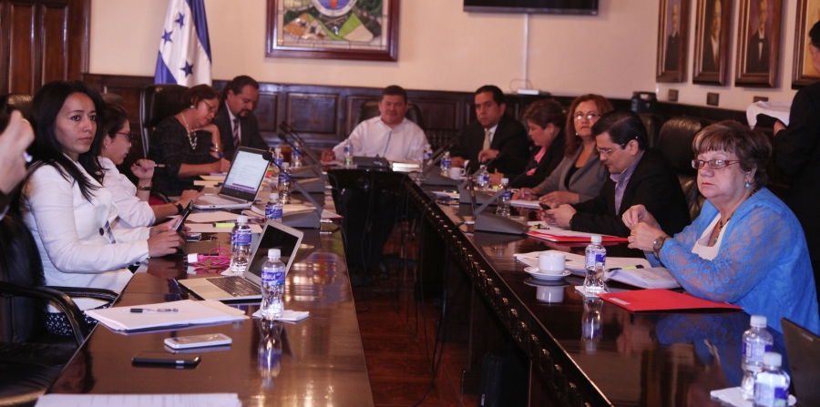 Reunión de la Comisión de Asuntos Electorales con Jacobo Domínguez, de la MACCIH. (Congreso Nacional)