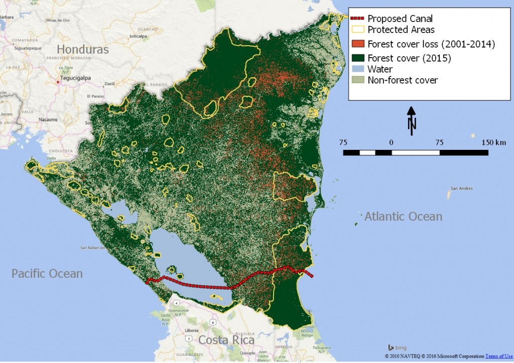 FIgure-1.-Loss-of-forest-coverage-2001-2014-in-Nicaragua