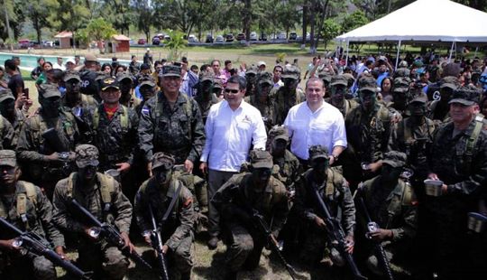 Fuerzas Armadas de Honduras reciben apoyo de Israel