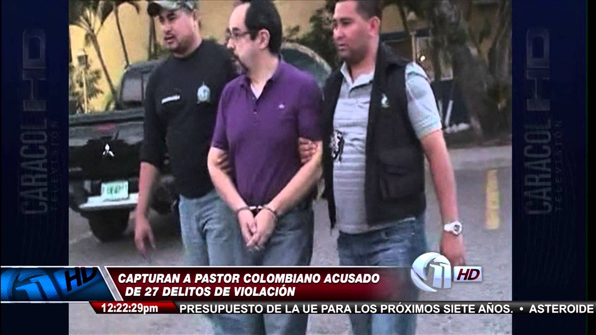 El pastor evangélico Álvaro Gámez fue extraditado de Honduras a Colombia sindicado de abuso sexual.