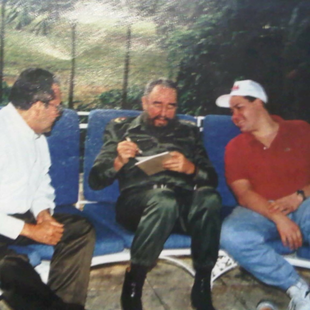 La familia del espresidente Carlos Roberto Reina, fueron cercanos amigos de Fidel Castro.