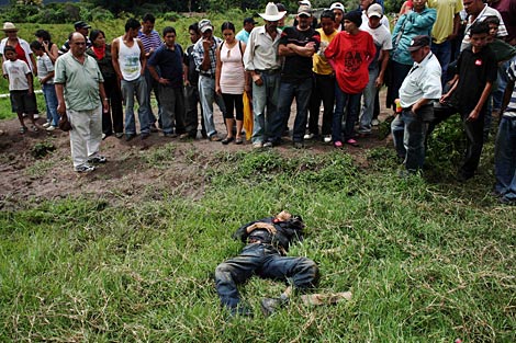 Pedro Magdiel Muñoz fue asesinado de 43 puñaladas en El Paraiso, en lo que se conoce como la toma de Alauca. 