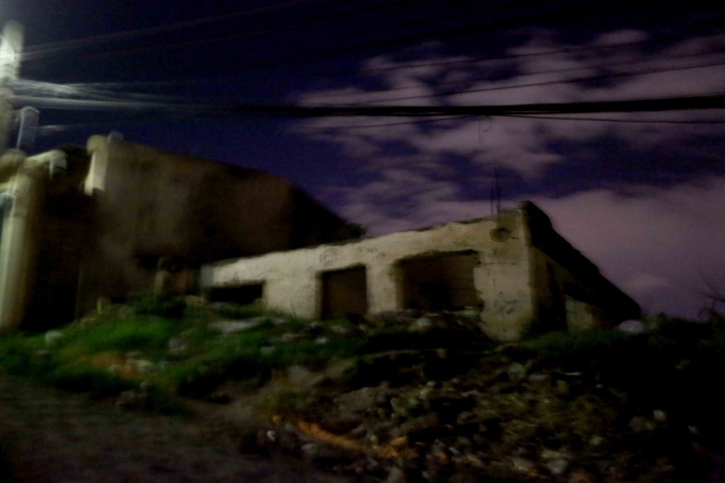 Casa abandonada por la violencia, Tegucigalpa. Foto de Delmer Membreño.