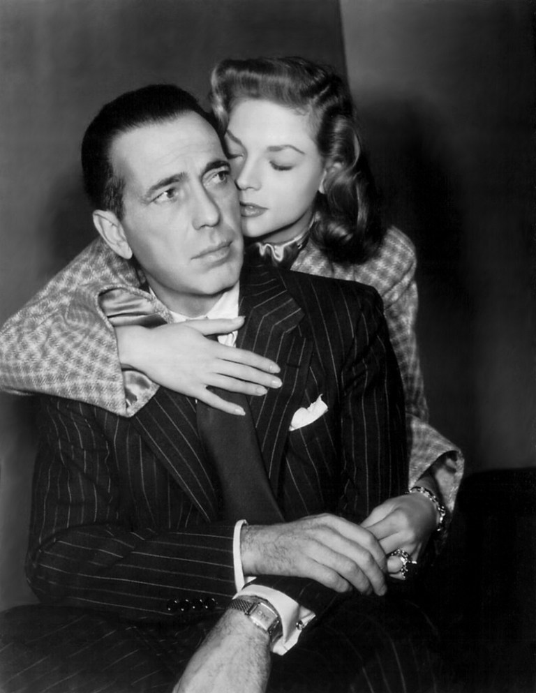 Humphrey Bogart con Lauren Bacall en una de las películas que analiza Mulvey: Tener o no tener. Fuente: Flickr