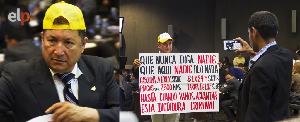 Juan Ramón Flores y suplente