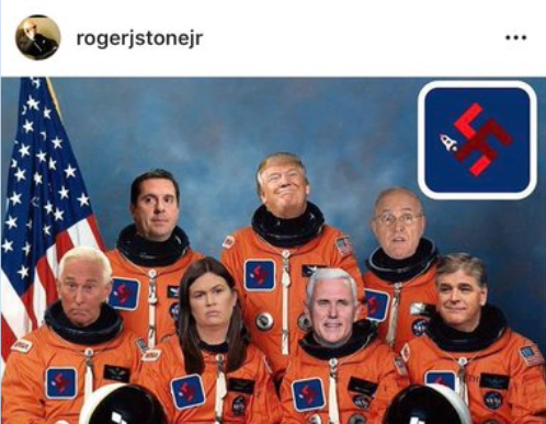 Roger Stone, Donald Trump, Space Force