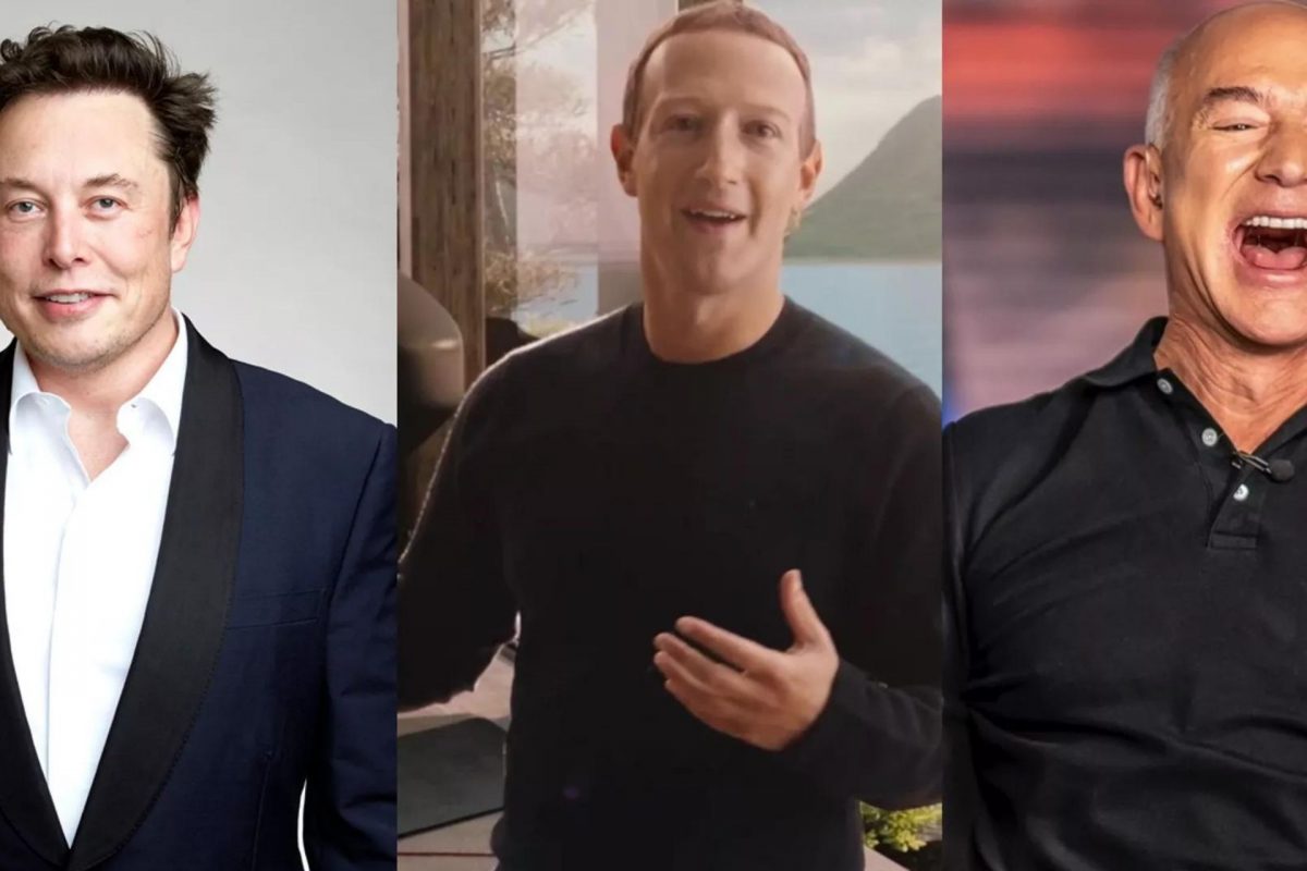 ¿Por qué 2022 ha sido pésimo año para Bezos, Musk y Mark Zuckerberg?